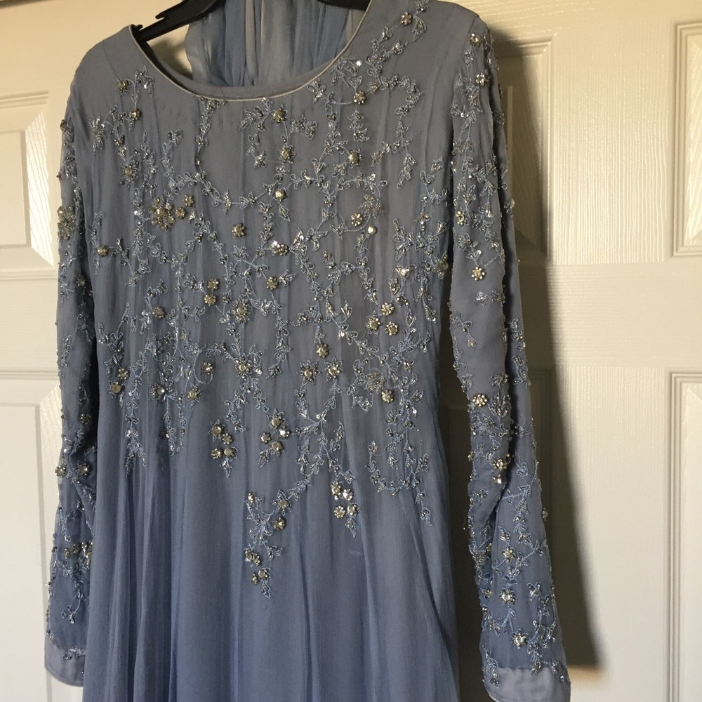 FINAL SALE! Custom Indo/Paki Beaded Dress - Picture 2 of 6